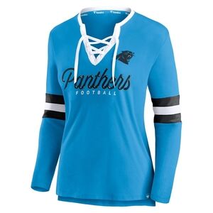 Fanatics Panthers Lace-Up Tee